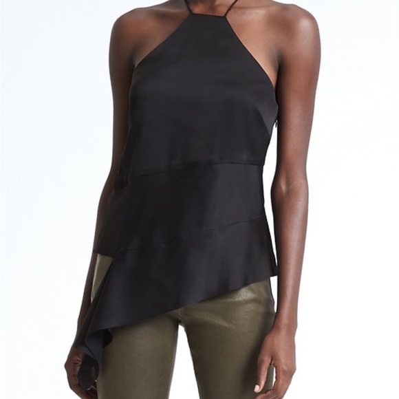 NWT Banana Republic x Olivia Palermo Bias Cut Strappy Tunic Large - Picture 1 of 4